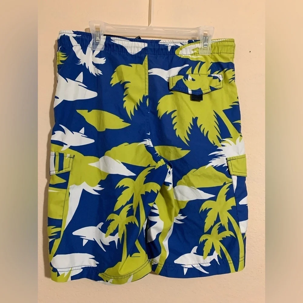 Gap Youth Tropical Cargo Shorts sz XXL